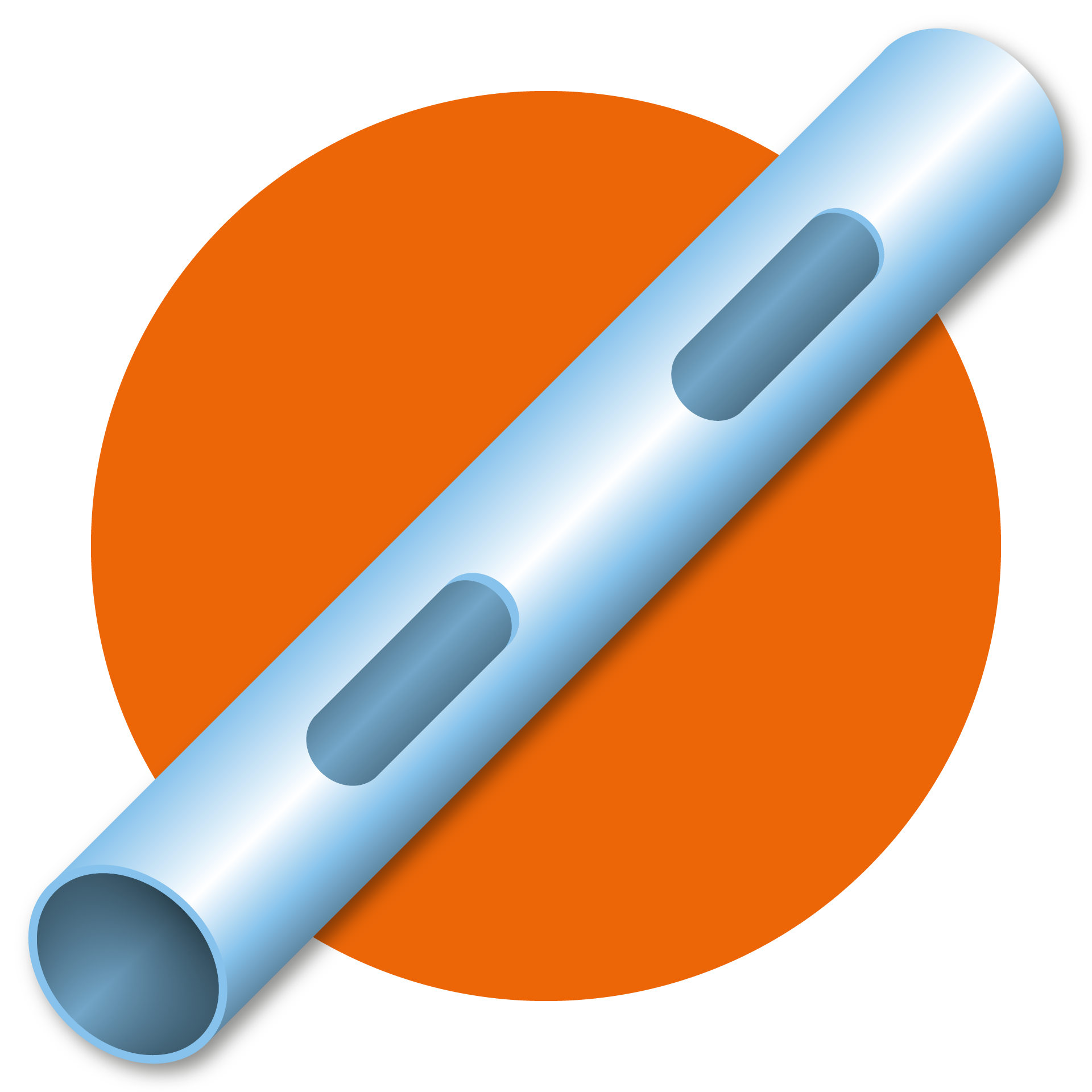 Kabelbeschermbuis 30_Icoon_ORANJE